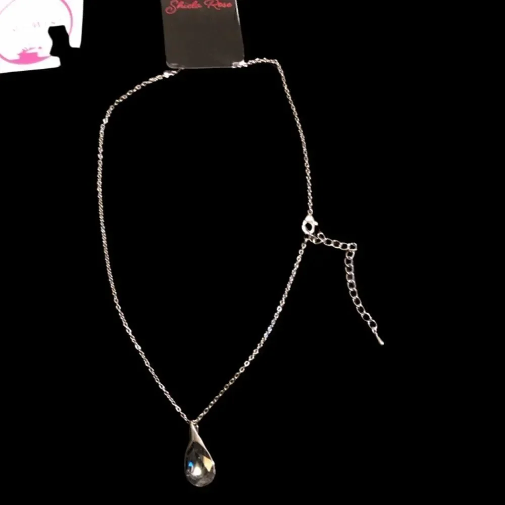 Necklace -silver night